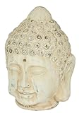 Flair Flower Buddha Kopf Statue Antik-Optik Dekofigur Büste Ornament Asiatische...