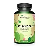 Bio Artischocken Kapseln Hochdosiert | 40.000 mg Pulver äquivalent (20:1) |...