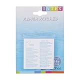 Intex 59631NP Pool reparatiepleisters - 6 stuks - transparant - 19 x 15 x 13...