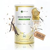 Vetain Vegan Protein VANILLE - BIO Veganes Proteinpulver - Bestens verträglich,...
