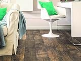 PVC Bodenbelag Vinylboden in grober Landhaus Optik, Zuschnitt (2m breit, 4m...