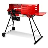 EBERTH Holzspalter Brennholzspalter Hydraulikspalter Elektrisch 2200W, mit...