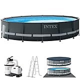 Intex Frame Pool Set Ultra Rondo XTR Ø 549 x 132 cm, Pool, Sandfilteranlage,...
