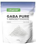 Gaba Pure - 540 g reines Pulver ohne Zusätze - Laborgerpüft - 100%...