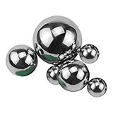 LAINIKE 6 Stück Dekokugel Schwimmkugeln Silber Edelstahl Dekokugel Silber...