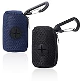 OUDQFCJ 2 Stück Mesh Poop Bag Dispenser, Hundekotbeutel-Spender,...