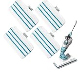 4 Stück Waschbar Mikrofaser -Pad für Black Decker Steam Mop, Mikrofaser Pad...