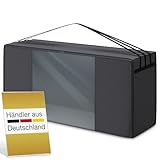 ELONEO Aufbewahrungstasche für Klappmatratze 140x195x15 cm, Schutz-Hülle mit...