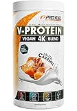 Veganes Proteinpulver KARAMELL – V-Protein 4K Blend | Unglaublich lecker &...