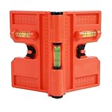 Pfostenwasserwaage Wasserwaage, Winkelwasserwaage mit Magnet,...