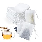400 Stück Teefilter Papier für Losen Tee, 7 X 9cm Filterbeutel Tee, Teebeutel...