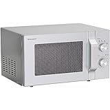 Sharp R204S Solo-Mikrowelle/ 20 L/ 800 W/ 6 Leistungsstufen/Zeitschaltuhr von 30...