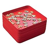 Jumbo Puzzles - Puzzle Mates Sortierschalen - Praktische Aufbewahrung für...