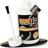Rostio Rostumwandler 250 ml – mit Pinsel – Rostkonverter & Grundierung –...