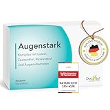 DocVital® Augenvitamine Lutein Zeaxanthin Vitamin A - Augenstark Vital Komplex...