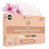 Cosmeau Waschmittel Blätter Kirschblüte - bis zu 120 Waschgänge (120...