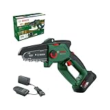 Bosch kompakte Mini Kettensäge EasyChain 18V-15-7 (Zum Schneiden von Holz; 18...