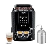Krups Essential Kaffeevollautomat mit Milchschlauch, 2-Tassen-Funktion,...