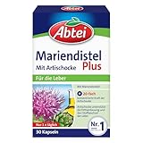 Abtei Mariendistel Plus mit Artischocke - unterstützt die Leberfunktion -...