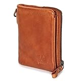 DONBOLSO® Damen Slim-Wallet Rio I Mini Ladies-Geldbörse aus Leder I 4...