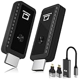 Wireless HDMI Transmitter and Receiver, 1080P HDMI Ohne Kabel für Streaming von...