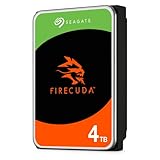 Seagate FireCuda 4 TB interne Festplatte HDD, 3.5 Zoll, 7200 U/Min, CMR, 256 MB...