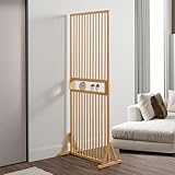 [en.casa] Raumtrenner Fron Stellwand Raumteiler 197 x 75,5 x 40 cm Trennwand...