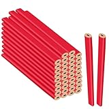 Nicrulp 40 Stk Bleistifte Baustelle HB, Zimmermannsbleistift, Carpenter Pencil,...