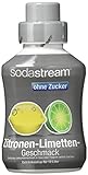 SodaStream Sirup Zitrone-Limette ohne Zucker, Ergiebigkeit: 1x Flasche ergibt 12...