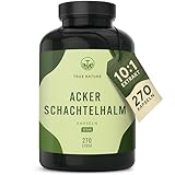 Ackerschachtelhalm Kapseln - 270 Stück - 500mg Extrakt (10:1) hochdosiert -...