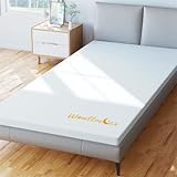 Topper 140x200 Wendematratze Bezug H2&H3-6cm Höhe, Matratzenauflage mit...
