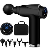 BUOAZR Massagepistole, Mini Muskel Massage Pistole mit 32 Geschwindigkeiten bis...