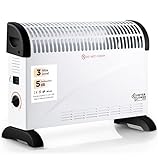 DONYER POWER Konvektor-Heizkörper 2000W Raumheizung mit Einstellbarem...