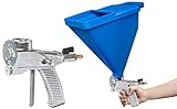 Colorus Trichterpistole 6 Liter | Putzpistole mit 9-Loch Düsenscheibe,...