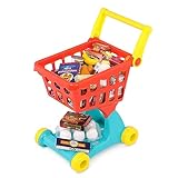 Battat – Einkaufawagen Kinder Spielset – Spielzeug Lebensmittel;...