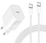 25W USB C Ladegerät Ladekabel für iPhone 17 16 16e 15/17 16 15 Pro/17 16 15...