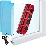 Tyroler Magnetischer Fensterreiniger | Nur für Einfachverglasung 2mm-8mm | Der...