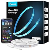 Govee LED Strip Smart RGB WiFi LED Streifen, Lichterkette Band App Steuerung...