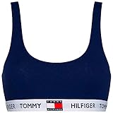 Tommy Hilfiger Damen Bralette Stretch, Blau (Navy Blazer), L