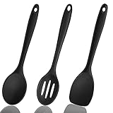 XPuing 3 Stück Silikon Rührlöffel Set, Silikon Spatel Set, Silikon...