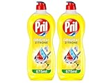 PRIL Original Zitrone (2x 675 ml), Handgeschirrspülmittel mit höchster...