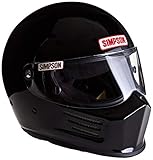 Simpson 6200002-F Bandit Helm 2015 Schwarz, XS