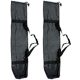 KASESSS 2 Stück Yogatasche Groß, Yogamatte Tasche Schwarz, Yoga Bolster Beutel...