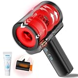 Elektrischer Masturbator Masturbieren für Männer, Doppelhülsen mit...