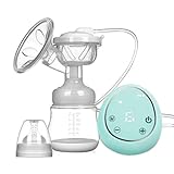 Yabtf Elektrische Milchpumpe, wiederaufladbare Brustpumpe mit 3 Modi und 9...