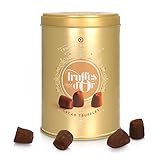 Mathez Truffes Fantaisie - Schokoladentrüffel bestäubt mit Kakaopulver in...