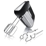 Arendo - Elektrischer Handmixer Handrührer 500 W - inkl. 2 Rührbesen und 2...