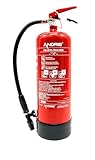 Feuerlöscher - fluorfrei 6L ABF Schaum (Fettbrand) 9LE (27A, 144B 25F) inkl....