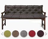 sunnypillow Bankauflage Stuhlkissen Bankkissen 170 x 50 x 50 cm Sitzkissen und...