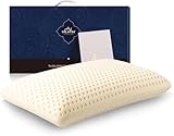 Talatex Talalay Kissen aus 100% Naturlatex, lindert Druck-, Nacken- und...